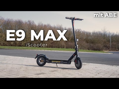 Praktischer E-Scooter