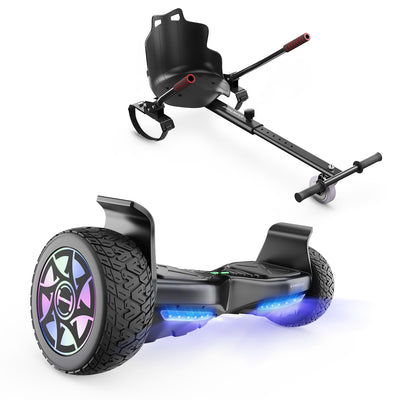 iHoverboard H8/H8Pro LED Schwarz Hoverboard Gelände 8.5"