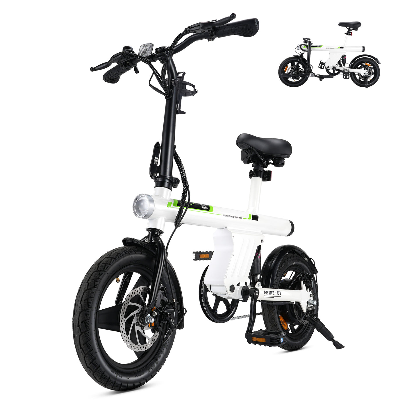 U1 City E-bike 250W für Erwachsene