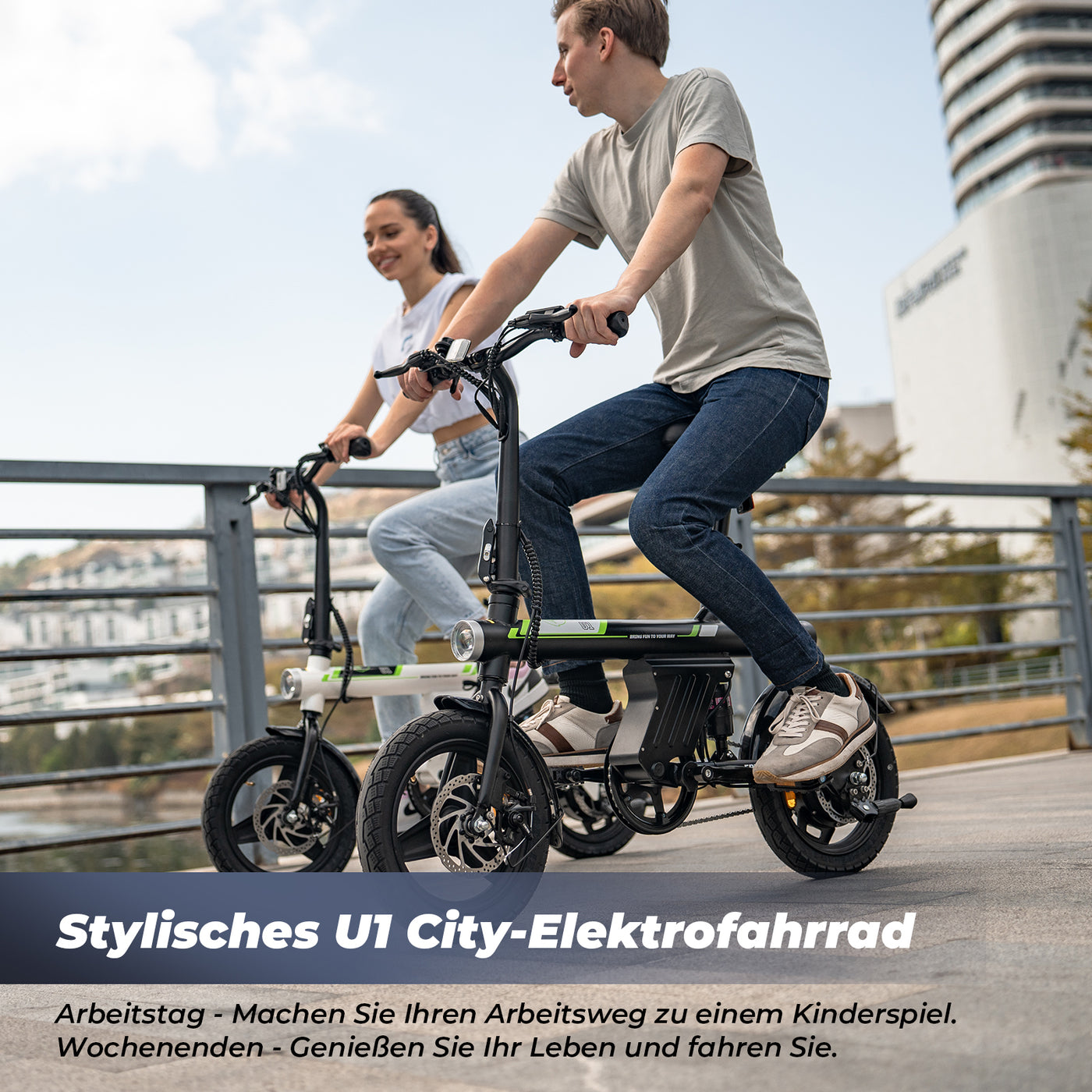 U1 City E-bike 250W für Erwachsene