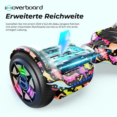 H1 Bluetooth Hoverboard Kinder 6.5"