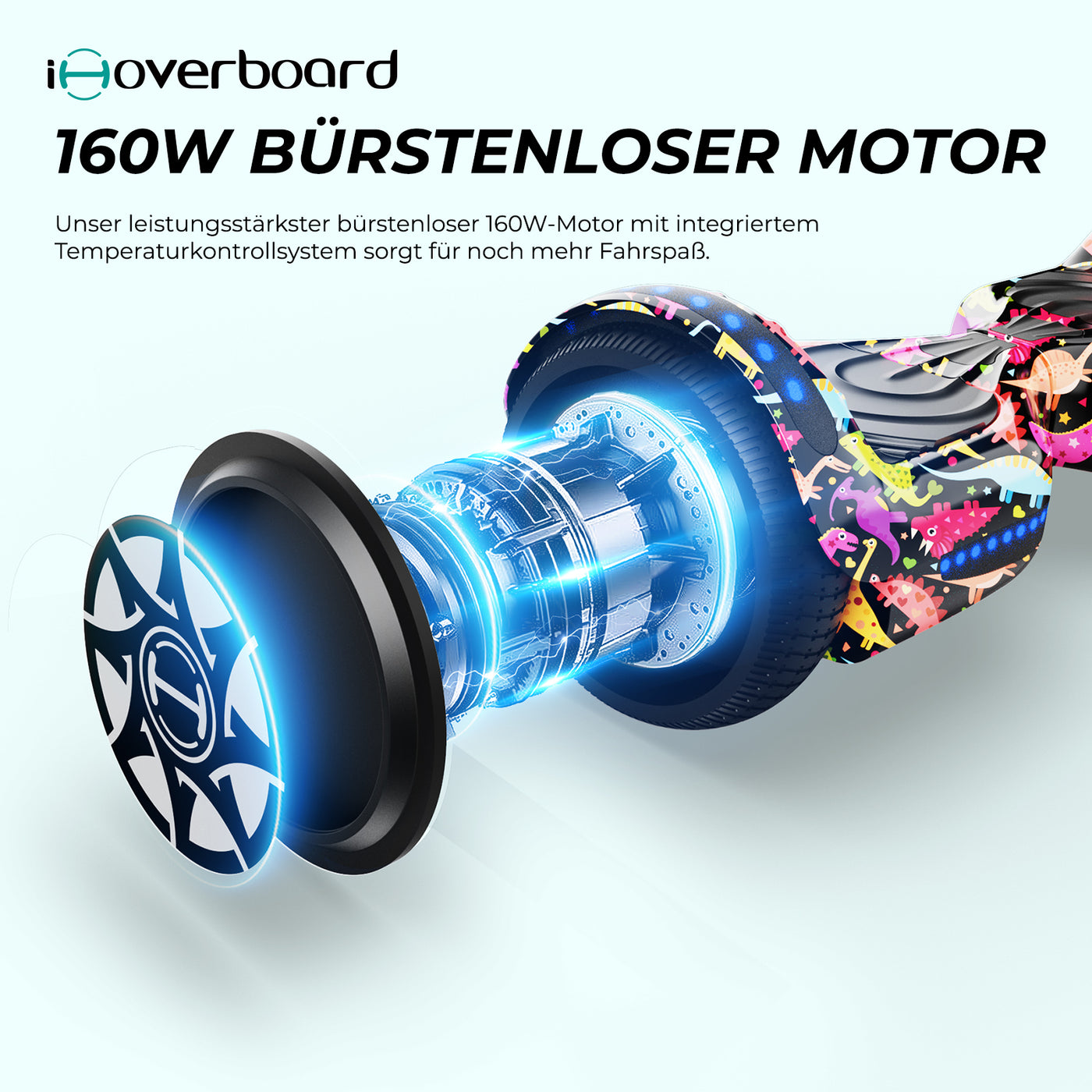 H1 Bluetooth Hoverboard Kinder 6.5"