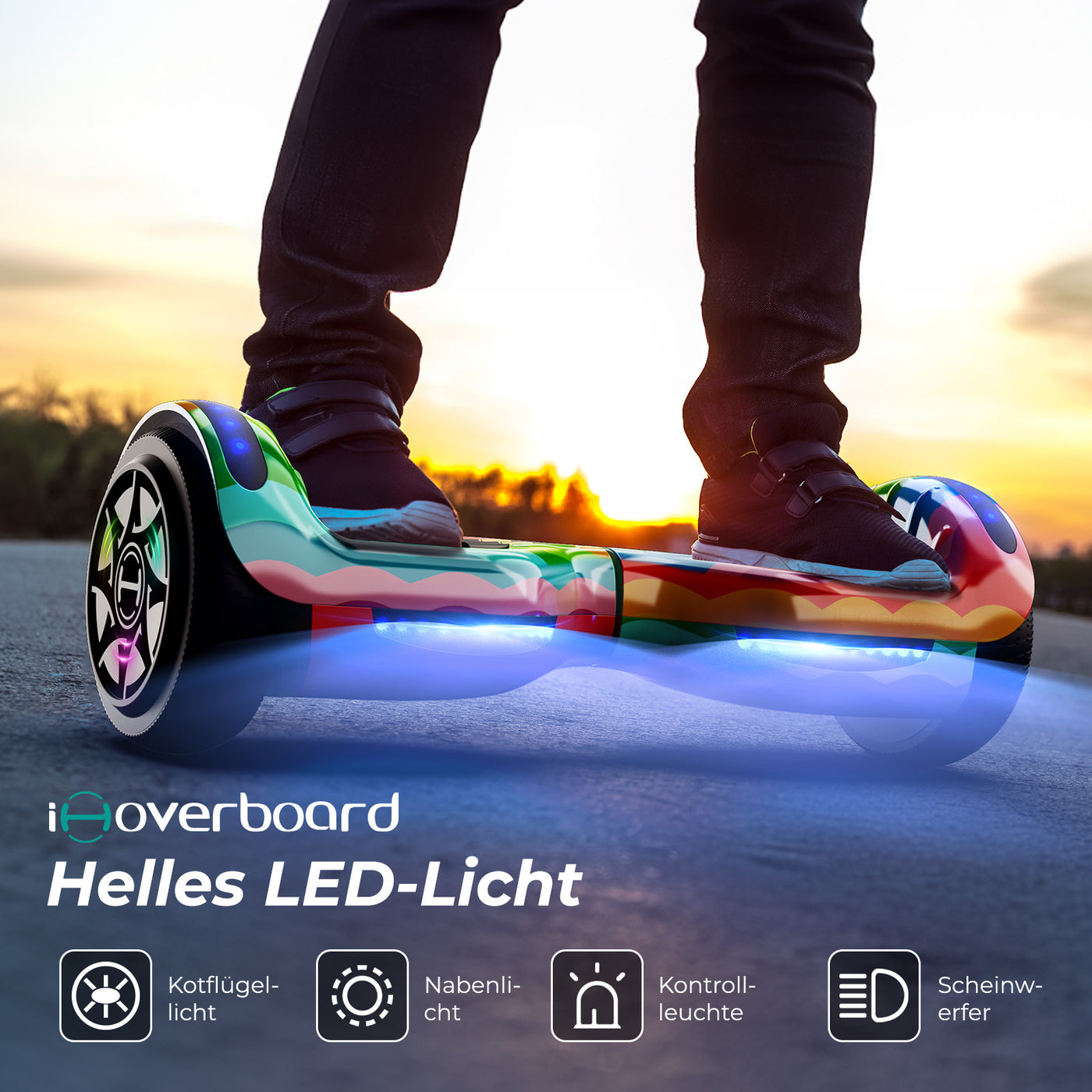 iHoverboard H1 Bluetooth Hoverboard 6.5"