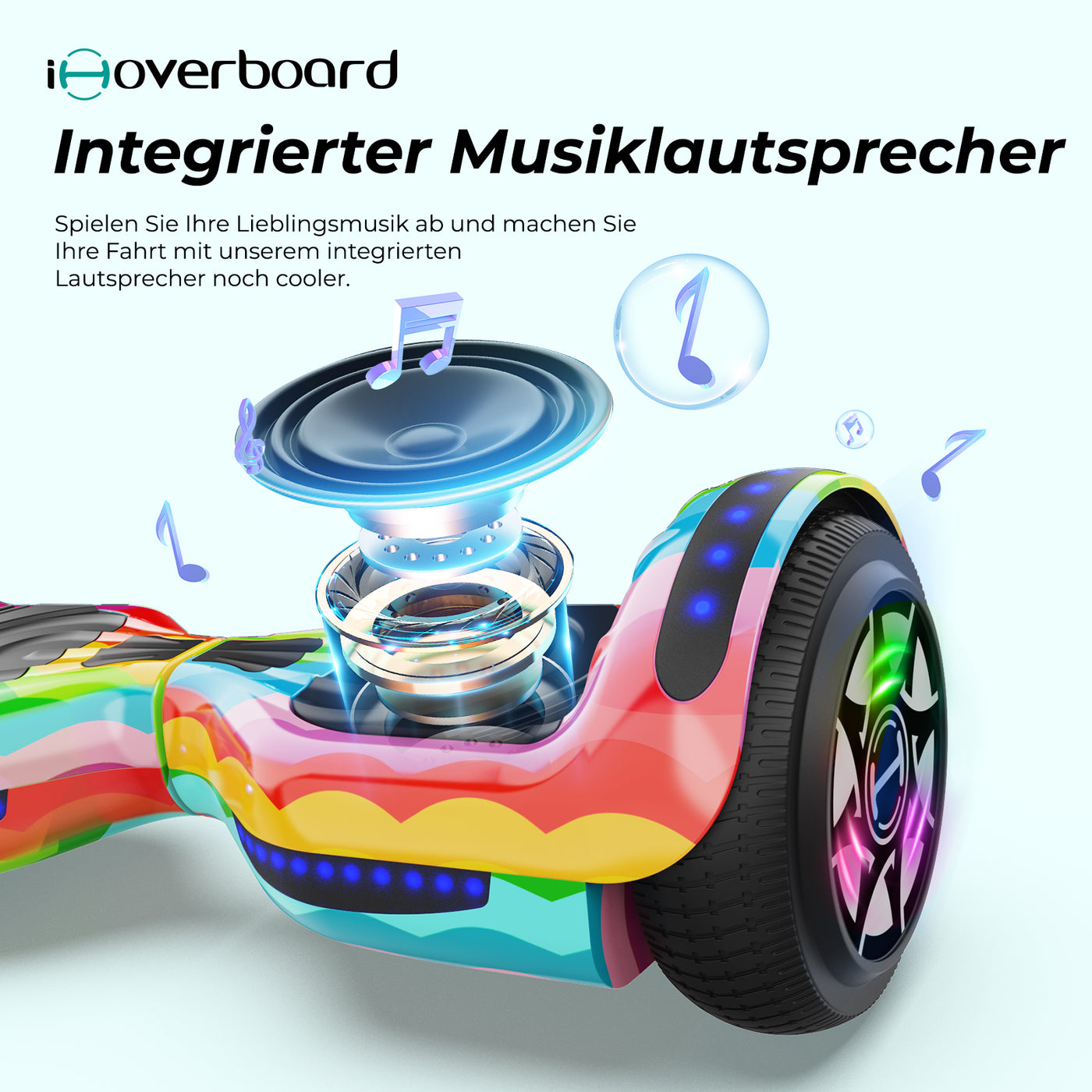 iHoverboard H1 Bluetooth Hoverboard 6.5"