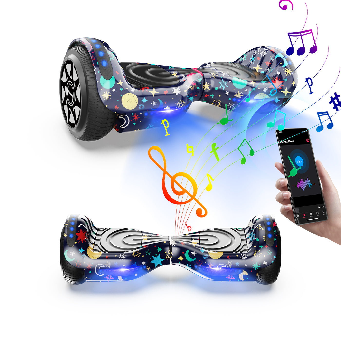 H1 Bluetooth Hoverboard Kinder 6.5"