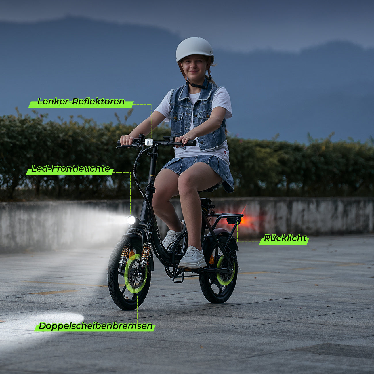 U4 Low Step-Through Foldable Electric Bike