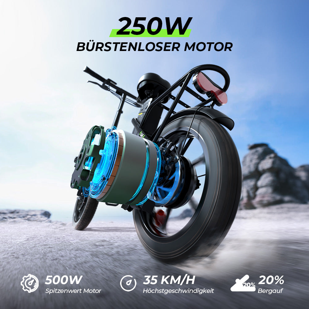 U4 Low Step-Through Foldable Electric Bike