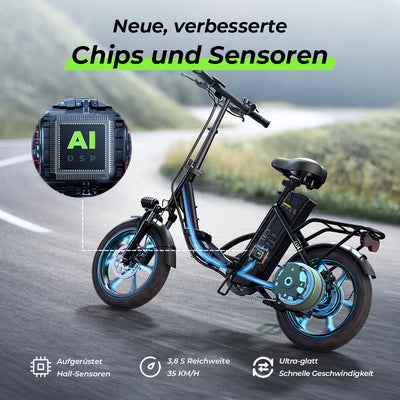 U4 Low Step-Through Foldable Electric Bike