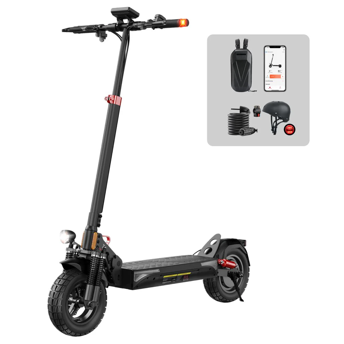 iScooter 1000W T4 Offroad E-Scooter Mit Straßenzulassung (ABE/eKFV)